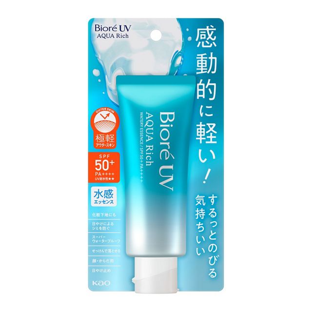 Kao Biore UV Aqua Rich Watery Essence Sunscreen SPF 50+ PA++++ 70g