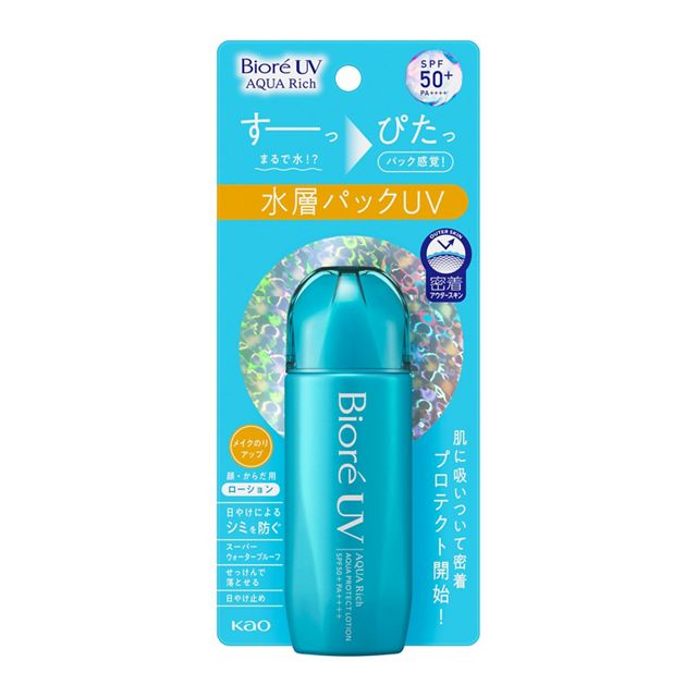 Kao Biore Sunscreen UV Aqua Rich Aqua Protect Lotion SPF 50+ PA++++ 70ml