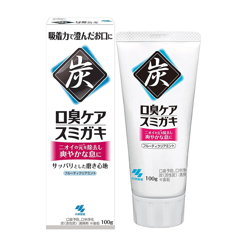 Kobayashi Bamboo Charcoal Black Charcoal Toothpaste 100g