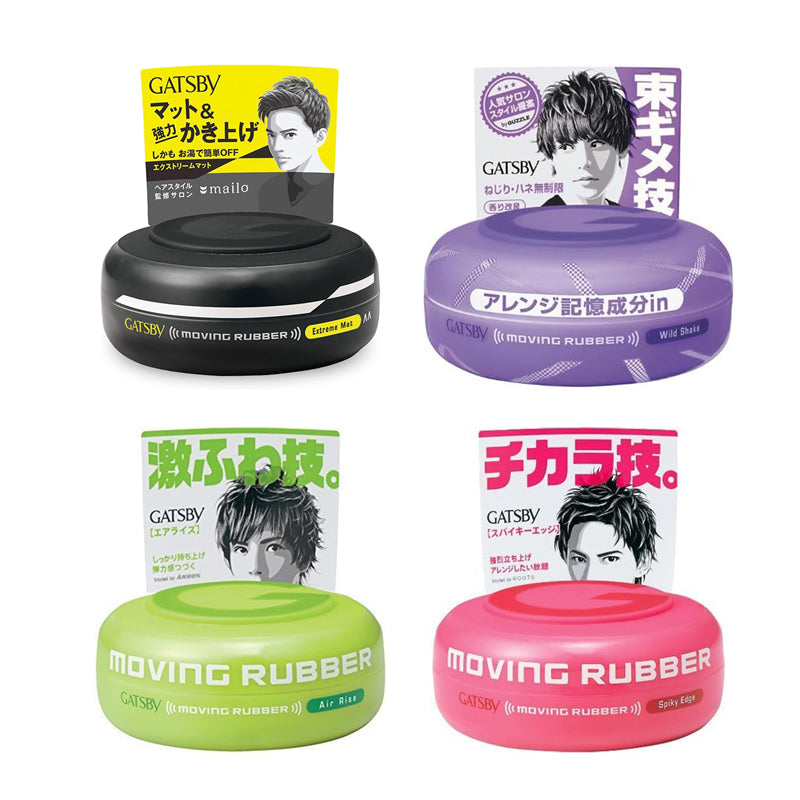 Mandom Gatsby Moving Rubber Hair Wax 80g