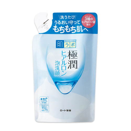 Rohto Hada Labo Gokujyun Hyaluronic Acid Face Foam