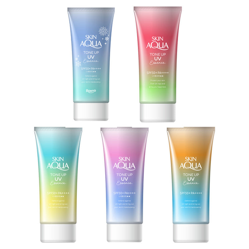 Rohto Skin Aqua Tone Up UV Essence SPF 50+ PA++++