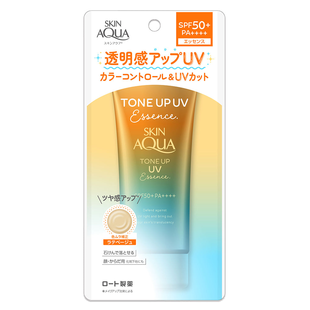 Rohto Skin Aqua Tone Up UV Essence SPF 50+ PA++++