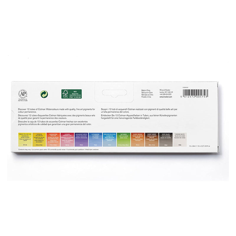 Winsor & Newton Cotman Watercolor Paint Set