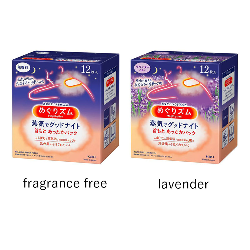 Kao MegRhythm Steam Thermo Patch For Neck