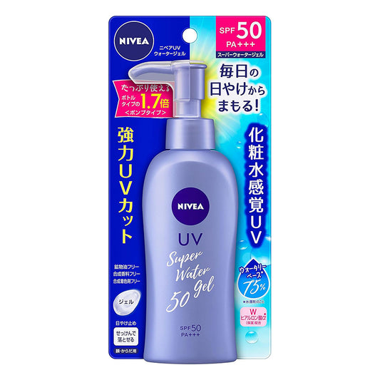 Kao Nivea UV Super Water Gel 140g SPF50 PA+++