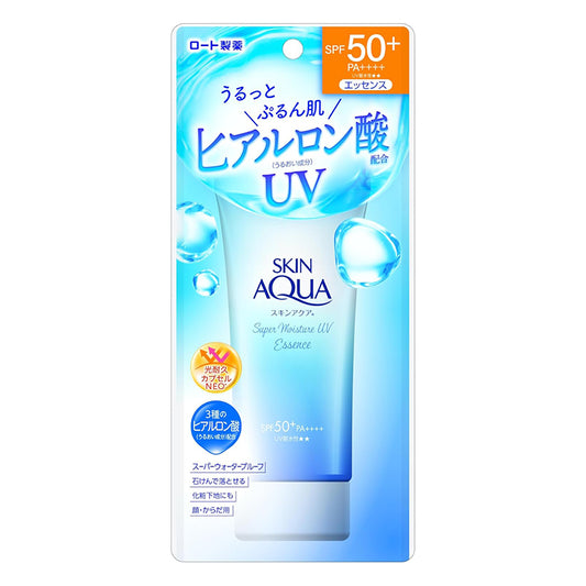 Rohto Skin Aqua Super Moisture UV Essence 80g SPF50+ PA++++